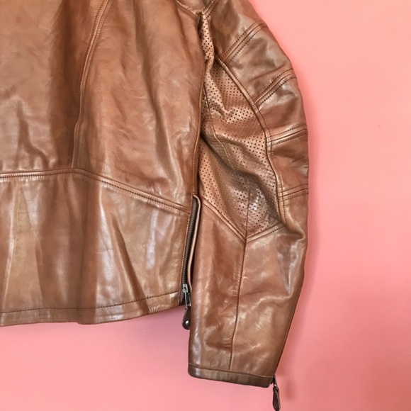 Ronin RSD Motorcycle 100% Leather Jacket Mens XL color Tobacco 2017 - Picture 11 of 16